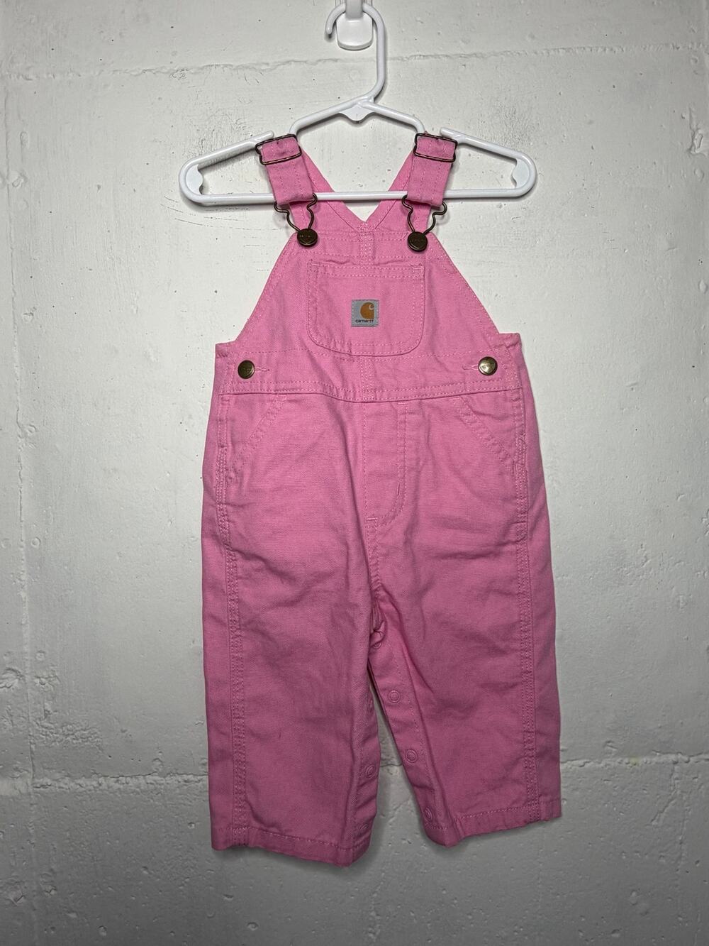 Carhartt 6 Month Pink Overalls Girls